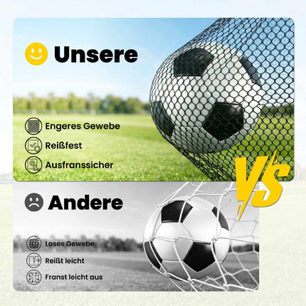 Large Outdoor Soccer Goal with Durable Net, 300 x 200 cm