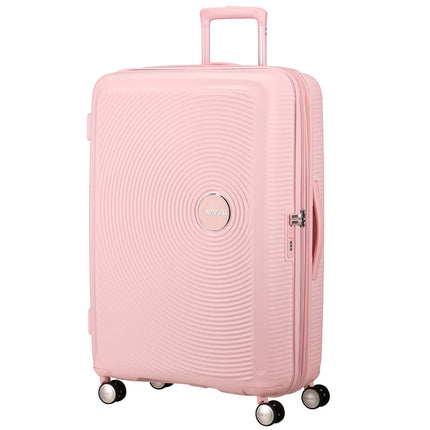 Velký kufr, design Soundbox, 77 cm, pastelově růžový