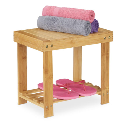Large bamboo stool