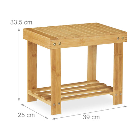 Large bamboo stool