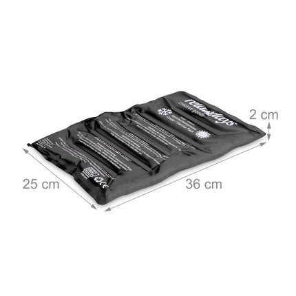 Large cooling plate in black
