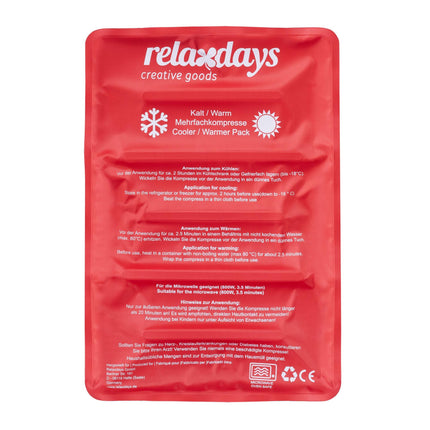 Grande plaque de refroidissement en rouge