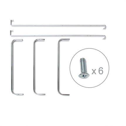 Large door-hung towel rack