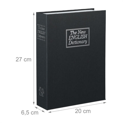 Large lockable book compartment