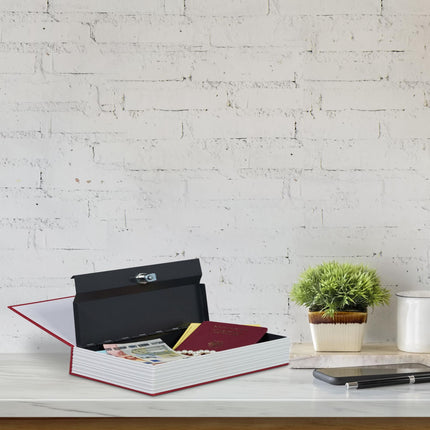 Large lockable book compartment