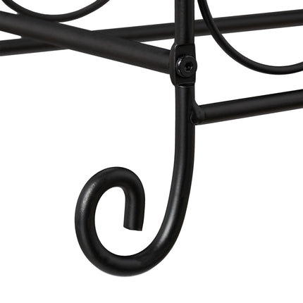 Large metal wine rack