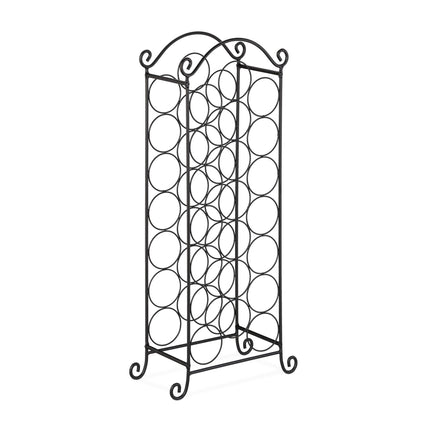 Large metal wine rack