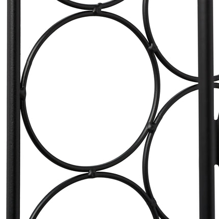 Large metal wine rack