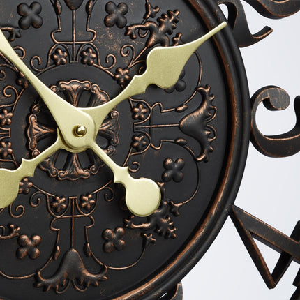Large wall clock in nostalgic design