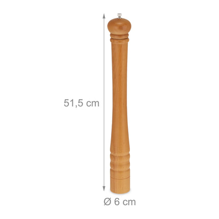 Große Gewürzmühle aus Holz