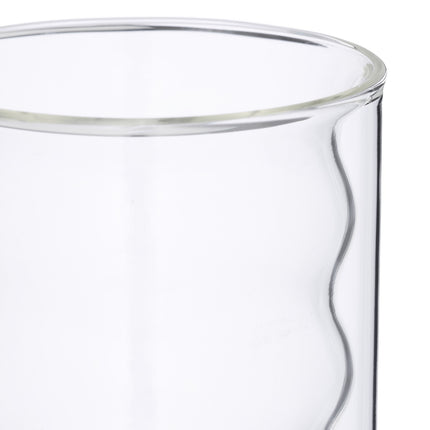 Latte Macchiato Glasses, Double-Walled with Spoons