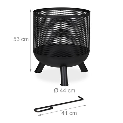 Lattice Fire Basket
