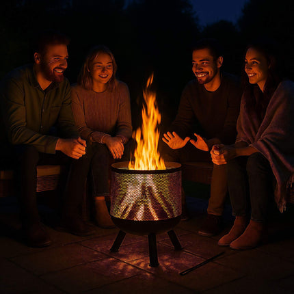 Lattice Fire Basket