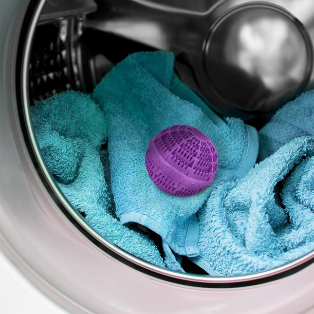 Laundry Balls, Purple, Set of 4 – Eco-Friendly, 1000 Washes