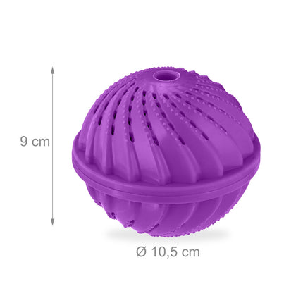 Laundry Balls, Purple, Set of 4 – Eco-Friendly, 1000 Washes