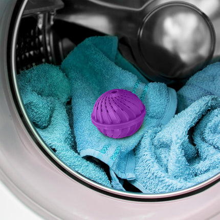 Laundry Balls, Purple, Set of 4 – Eco-Friendly, 1000 Washes