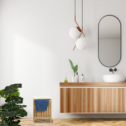 Wäschekorb-Hocker mit gepolstertem Sitz, Walnussholz