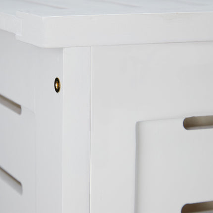 Buanderie en bois de pin blanc