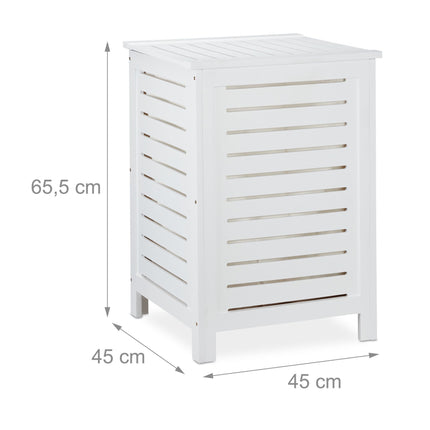 Buanderie en bois de pin blanc