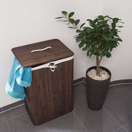Panier à linge en bambou