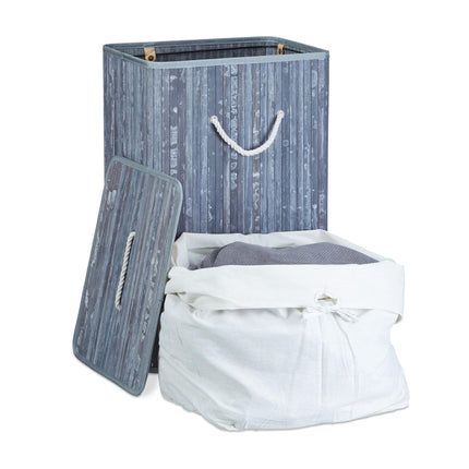 Panier à linge en bambou