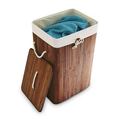 Panier à linge en bambou
