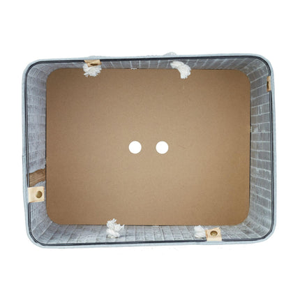 Panier à linge en bambou