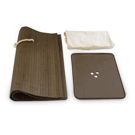 Panier à linge en bambou