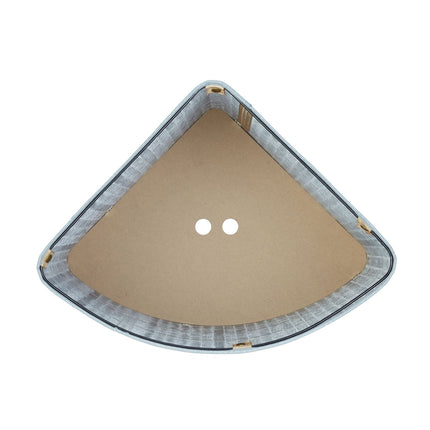 Panier à linge d'angle en bambou