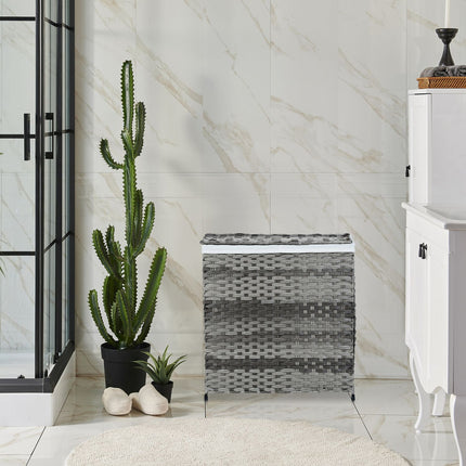 Laundry basket in rattan look 110 L