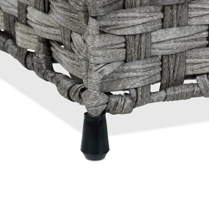 Laundry basket in rattan look 110 L