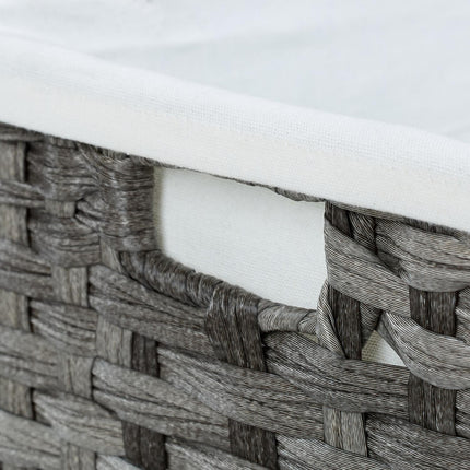 Laundry basket in rattan look 110 L
