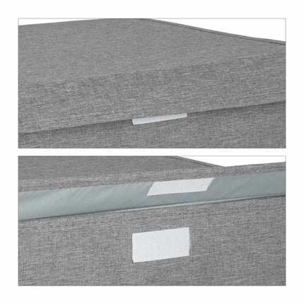 Lot de 2 paniers à linge pliables
