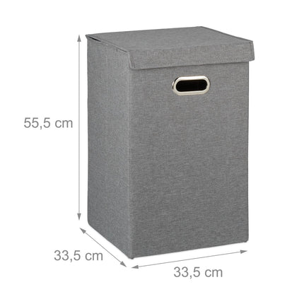 Lot de 2 paniers à linge pliables