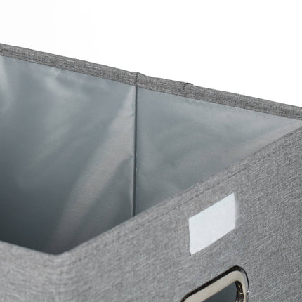 Lot de 2 paniers à linge pliables