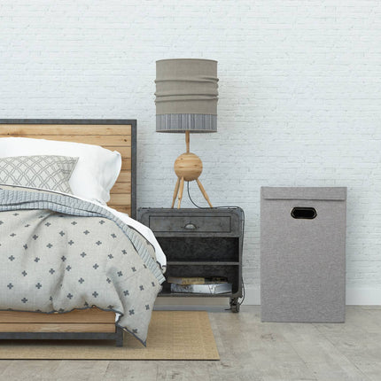 Lot de 2 paniers à linge pliables