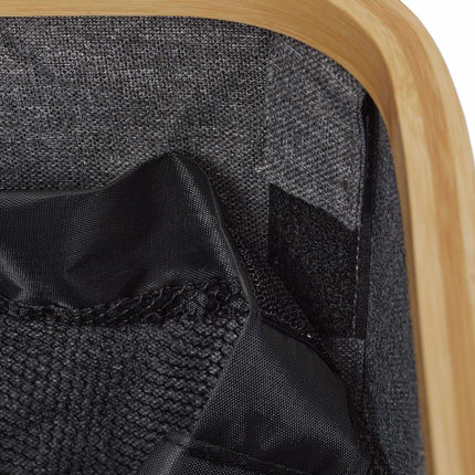 Laundry basket with 2 compartments 110 l