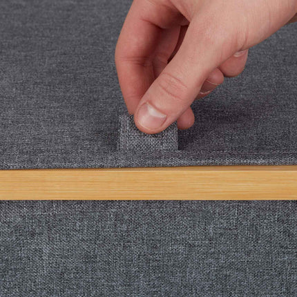 Panier à linge avec couvercle 100 l