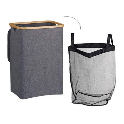 Panier à linge avec couvercle 100 l