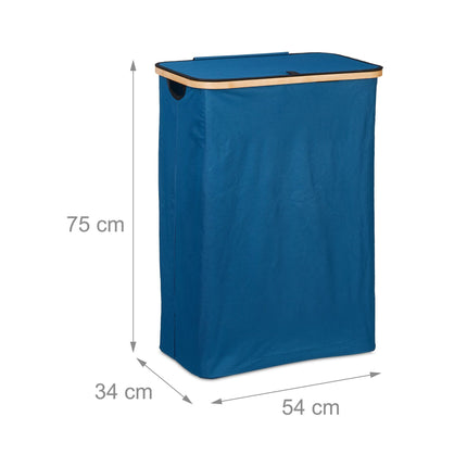 Laundry basket with lid 105 l