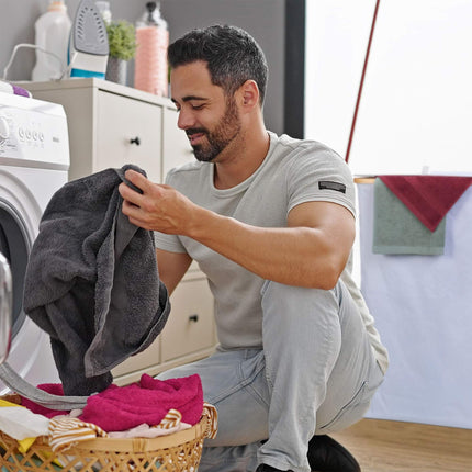 Laundry basket with lid 105 l