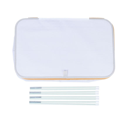 Laundry basket with lid 105 l
