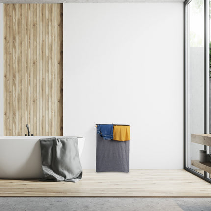 Laundry basket with lid 130 l