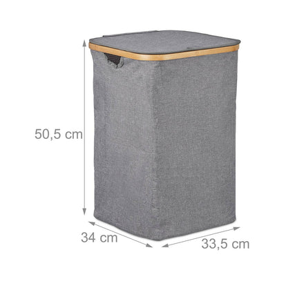 Laundry basket with lid square