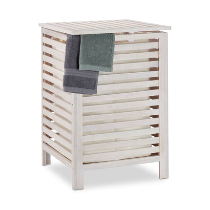 Laundry room Walnut White
