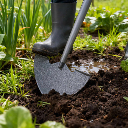 Lawn Edger with Long Handle – Steel & Plastic