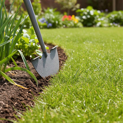 Lawn Edger with Long Handle – Steel & Plastic