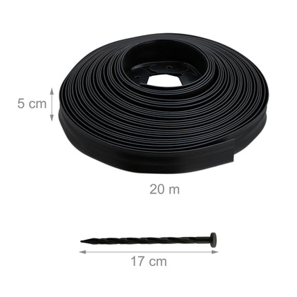 Rasenkantenstecker – Flexibler Kunststoffrand
