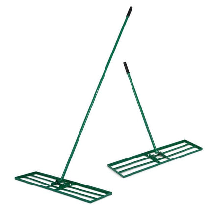 Rasenbegradigungsrechen, 91x25 cm, verstellbarer Griff