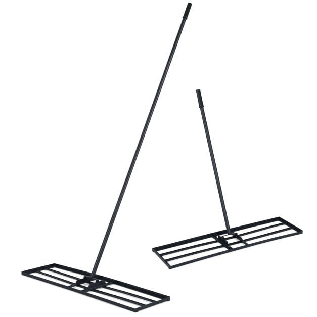 Rasenrakel, verstellbarer Griff, 180 U-Kopf